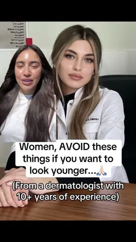 Dermatologist-Approved Tips to Help Women Look Younger #skincare #antiaging #healthytips #womenempowerment #healthtips #fyp 