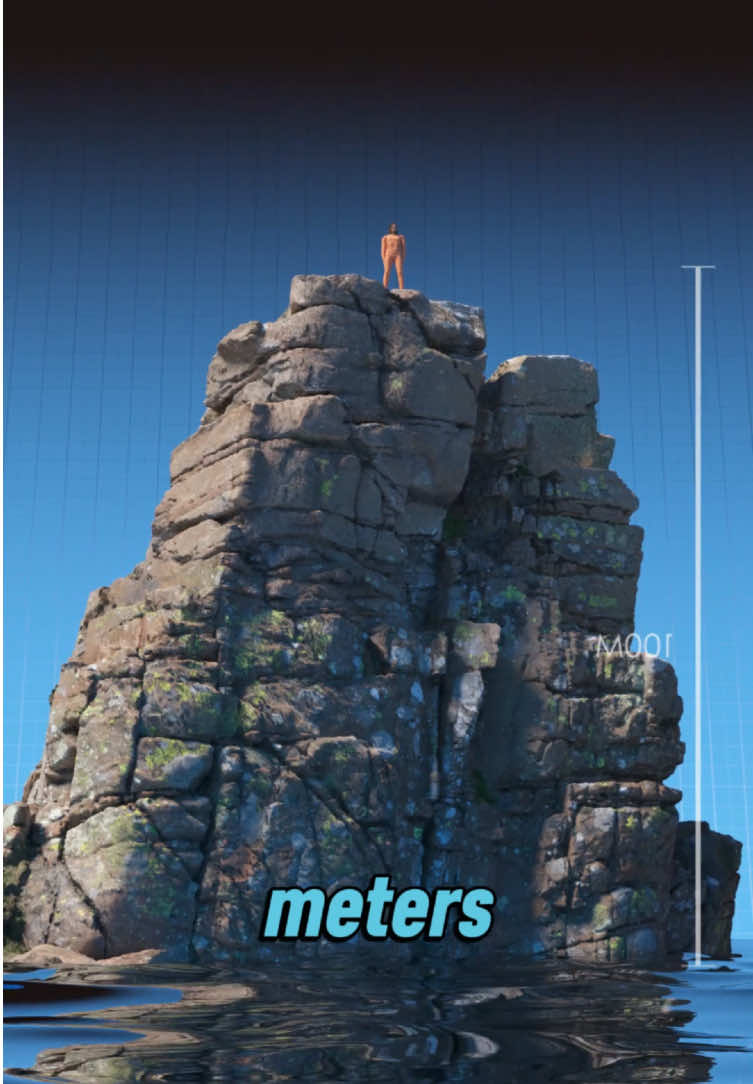 Think diving into water is always safe? Falling from 20, 50, or even 100 meters into water can be as deadly as hitting concrete. Here’s why! #physicsfacts #dangerousfalls #highimpact #watersafety #fallfromheight #DidYouKnow #scienceexplained #staycurious