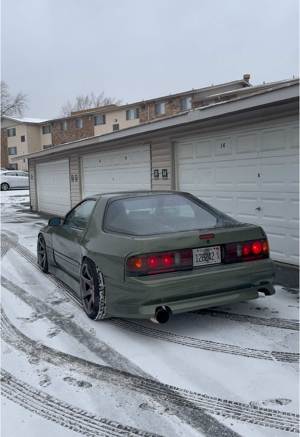 no music needed just pure rotary sounds 🤍 #rx7 #rotary #bridgeport #fyp #cars 