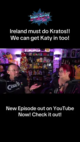 Ireland as Kratos. I think yes!! Sorry @katylagray we volunteered you too! 