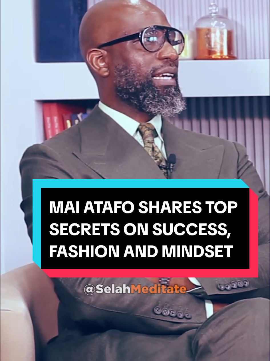 Mai Atafo Shares Top Secrets On Success, Entrepreneurship, Mindset, and Building a Successful Fashion Empire. In this captivating new episode of Selahmeditate Podcast with renowned fashion designer Mai Atafo, we delve deep into the world of fashion, entrepreneurship, success, and mindset reform. Mai shares his incredible journey, transitioning from the corporate world to becoming a leading figure in bespoke tailoring. Find out how he started out as a designer, overcame challenges, and built a luxury fashion brand that appeals to high-net-worth individuals while competing on an international level. We explore topics like the blueprint for success in the fashion industry, the mindset needed to succeed in Nigeria, and the role of government in entrepreneurship. Mai also addresses the challenges of piracy, building a strong local brand that rivals international giants, and his vision for the future of fashion in Nigeria and Africa. This conversation goes beyond fashion, touching on the impact of spirituality, work-life balance, achieving success with ease, and navigating the complexities of entrepreneurship in a challenging environment. Mai offers practical advice on knowing when to give up, the importance of working hard, and the steps to take before quitting your job to pursue your dreams. Whether you're a budding entrepreneur, an aspiring fashion designer, or simply someone looking for inspiration, this interview is packed with wisdom, actionable insights, and thought-provoking discussions. Don’t miss Mai’s top advice for building a brand, creating a lasting impact, and leaving a legacy in the fashion industry. Click the link on my bio to watch the full interview and learn from one of Africa’s most iconic fashion designers! Selah . . #SelahmeditatePodcast #MaiAtafo #thebusinessoffashion #FashionSuccess #Entrepreneurship #MindsetMatters #FashionIndustry #BusinessGrowth #FashionDesigner #EntrepreneurJourney #BuildingABrand #BusinessTips #CreativeMindset #FashionEntrepreneur #BrandBuilding #SuccessBlueprint #InspirationForEntrepreneurs #BusinessAndFashion #MaiAtafoOnSelahmeditatePodcast