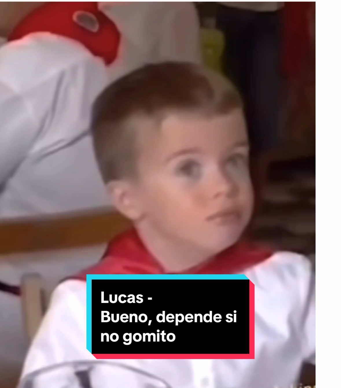 Lucas - Bueno, depende si no gomito / 🏆 Meme del año #armyawards 