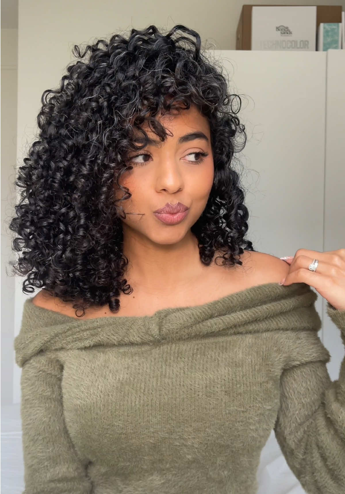 Advertentie | How gorgeous are these curly hair routine results😍 Super nourished, defined & shiny!✨ I used the Garnier Loving Blends Avocado Olie & Shea Boter Haarolie which you can get at the Etos!💚🤎 @Garnier nl  #garniernl #curlygirlmethod #hairtok #haircare