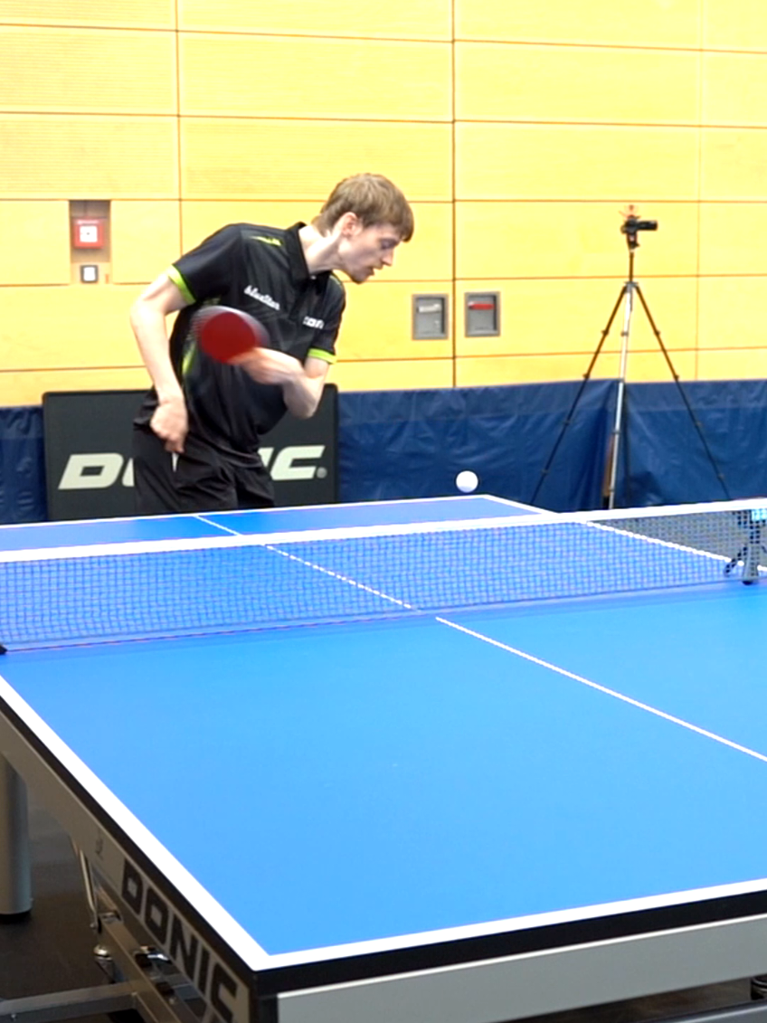 World's fastest serve 👀 #tabletennis #pingpong 