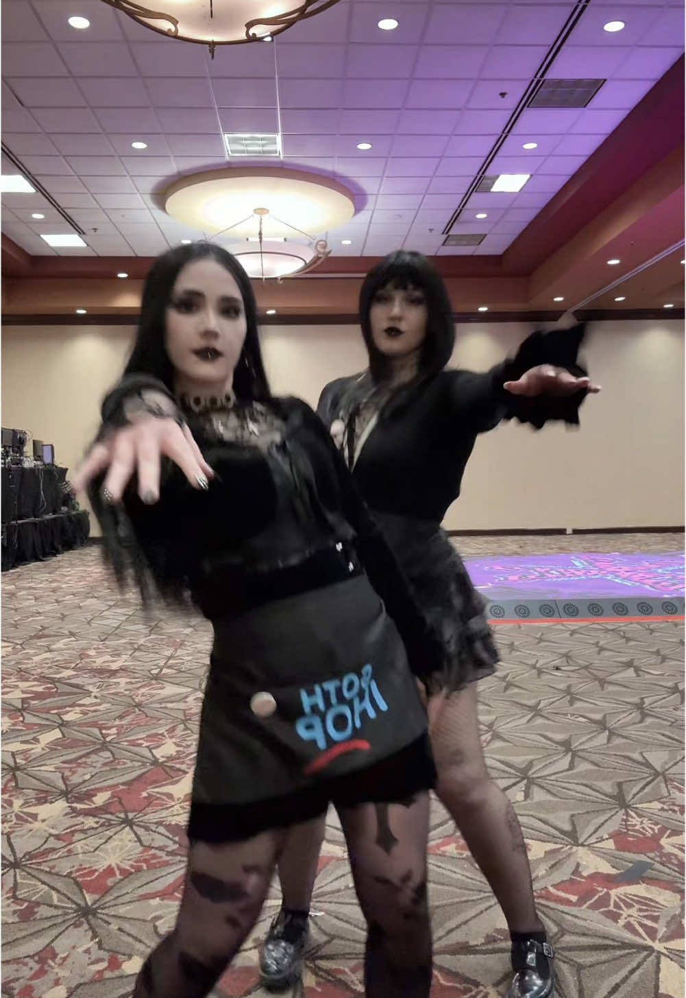 back again with my pooks @SwaggyCucumber #goth #gothihop #ichibancon 