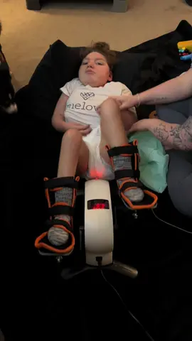 Best machine I could have ever bought her! #exercisepedalmachine #automatic #strengthen #thewalkwithklohe #lennoxgastautsyndrome #spata5l1 #prettygirlwalk #getmoving #specialneeds #cerebralpalsy #strongertogether 