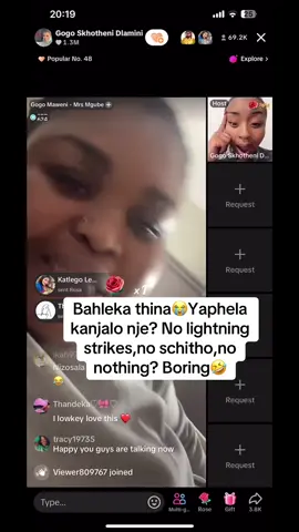 Amaxoki weZangoma😭Anyway happy for them and stuff🥳🤣🤣#gogomaweni #gogoskhotheni #gogo_skhothen_vs_gogo_maweni #tiktoklive #trendingnews #fyp 