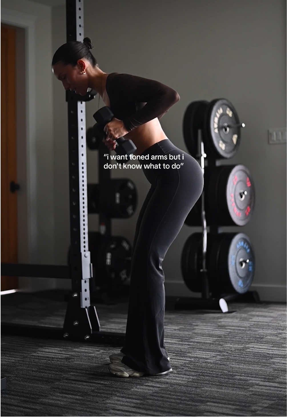 my go to, dumbbell only exercises for toned arms —perfect for my shy girls or those new to the gym! 👏🏼 a gentle reminder that a workout alone will never make you toned, but paired with a balanced diet, consistent sleep, and proper recovery, you’ll see the results you’re working for!  @YOUNGLA & @YoungLA for Her code ‘NAIREE’ to save and support! #workout #workoutmotivation #workoutroutine #workoutplan #armworkout #armworkouts #tonedarms #shygirlworkout 