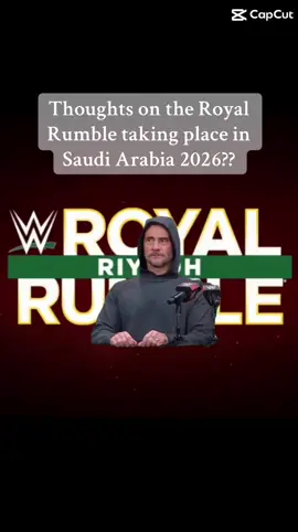 The Royal Rumble 2026 will be taking place in Riyadh Saudi Arabia. #RoyalRumble #crownjewel #wweple #WWE #cmpunk #prowrestling #cmpunk 