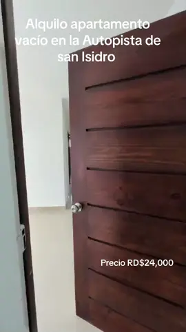 𝗔𝗹𝗾𝘂𝗶𝗹𝗼 𝗮𝗽𝗮𝗿𝘁𝗮𝗺𝗲𝗻𝘁𝗼 𝗮 𝗘𝗦𝗧𝗥𝗘𝗡𝗔𝗥 𝗦𝗮𝗻 𝗜𝘀𝗶𝗱𝗿𝗼  𝗔𝗹𝗾𝘂𝗶𝗹𝗲𝗿 𝗲𝗻 𝗩𝗶𝗹𝗹𝗮 𝗢𝗿𝗶𝗲𝗻𝘁𝗮𝗹  𝗣𝗿𝗲𝗰𝗶𝗼 𝗥𝗗$𝟮𝟰,𝟬𝟬𝟬 𝗰𝗼𝗻 𝗺𝗮𝗻𝘁𝗲𝗻𝗶𝗺𝗶𝗲𝗻𝘁𝗼 𝗖𝗮𝗿𝗮𝗰𝘁𝗲𝘁𝗶𝘀𝘁𝗶𝗰𝗮 - Tercer nivel  - 3 habitaciones Walking closet  2 Baño  area de lavado  1 parqueo  85 metros bien distribuido