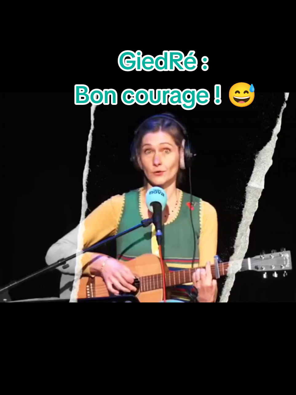 #GiedRé #boncourage  #bonneannée  #chanson #humour #chansonengagée  #giedre #videovirale #fyp 