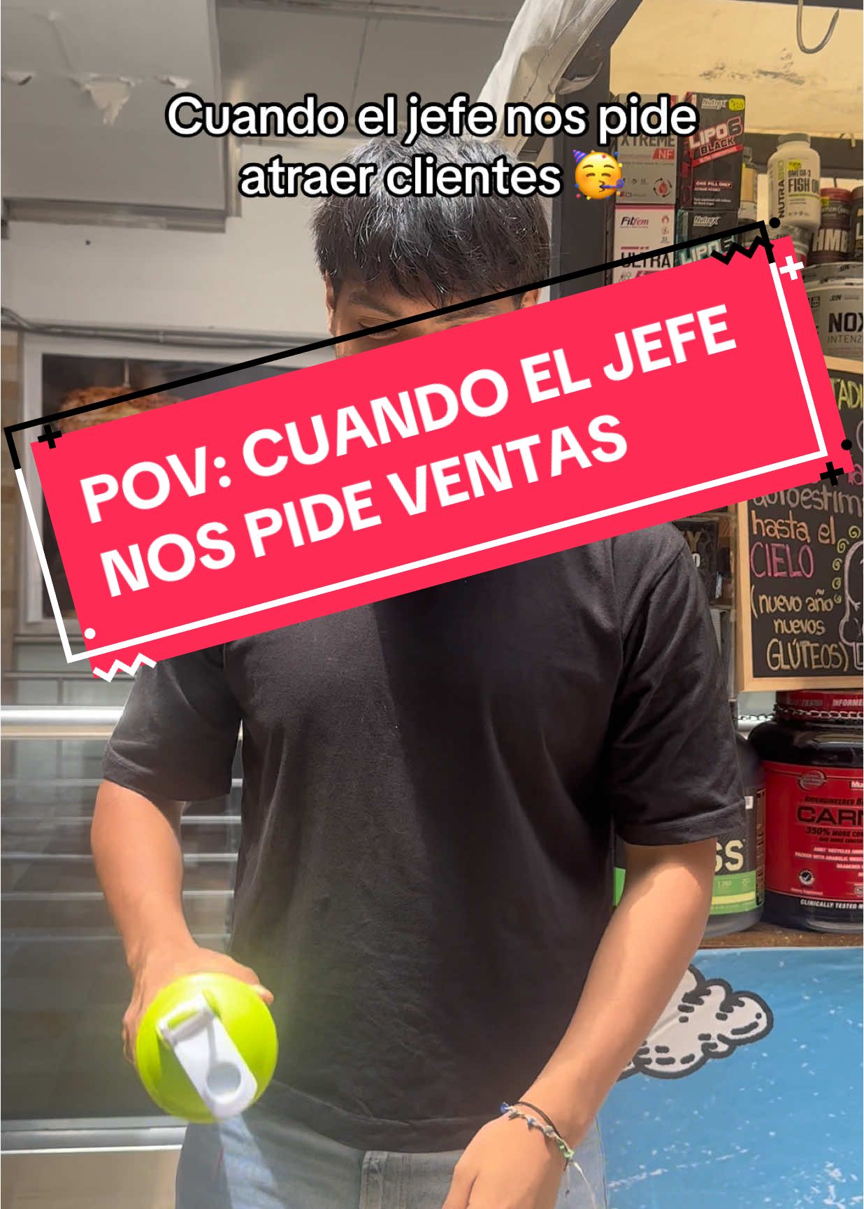 Todo por las ventas 🤪. Con nosotros encontrarás tus mejores suplementos deportivos‼️ #paratiii #Fitness #proteinas #creatina #suplementosdeportivos #peru🇵🇪 #flypシ #lima #envios #preentreno #entrenamiento #vidafitness #gymrat #gymcrush #tujatofit #envios #ventas #ventasonline #comisiones #compañerosdetrabajo 