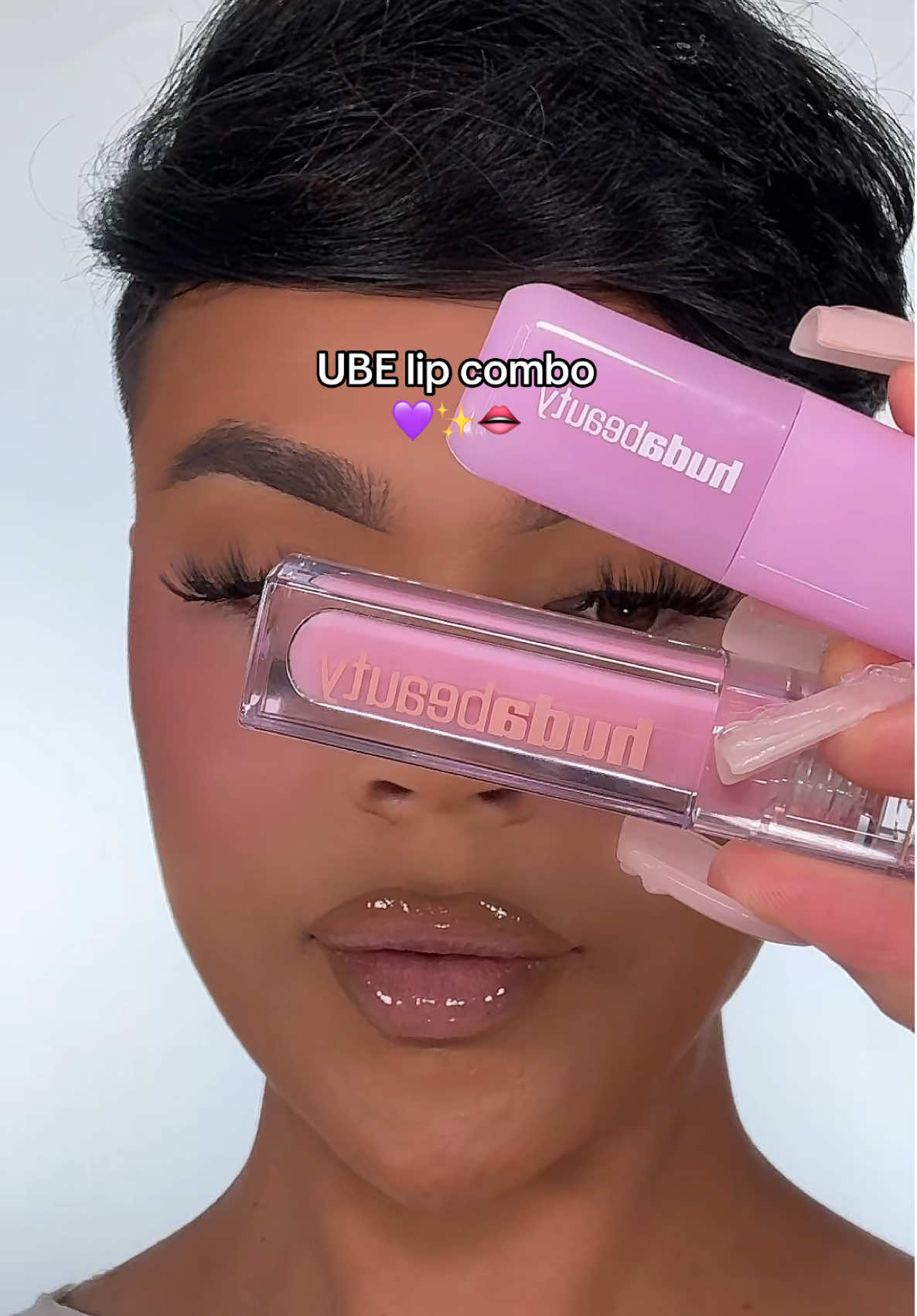 @Huda Beauty ok i see you! 💜👄#hudabeauty #foryouu 