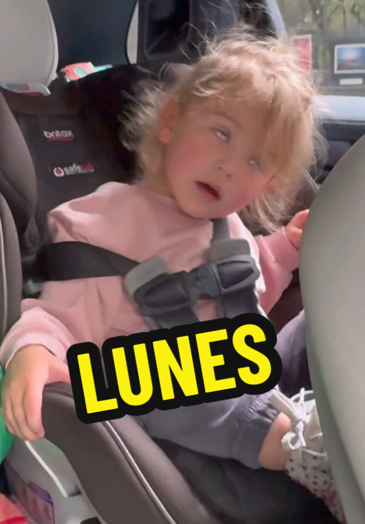 Es Lunes!! 🥰 Una nueva semana llena de aventuras y oportunidades! 😎 Espero que rockean esta semana igual de duro que Sashimi rockea Los Pastores a Belén 🤣 #toddlersoftiktok #lunes 