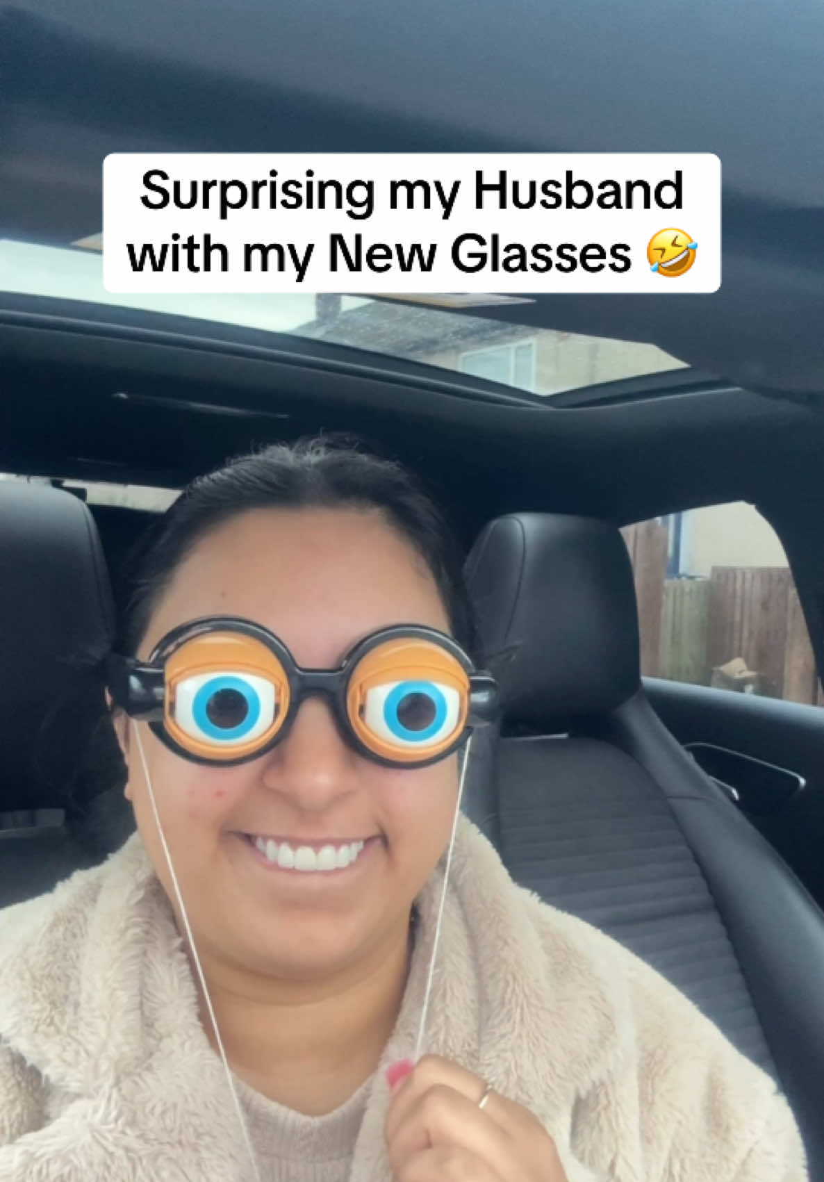 Idk if he likes them or not 🥲 #fyp #couples #humour #funny #prank #husbandreacts #viral 