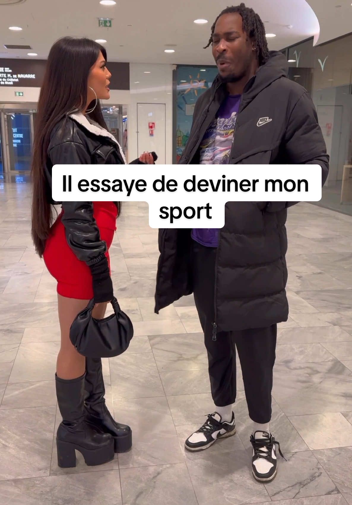 Il essaye de deviner …