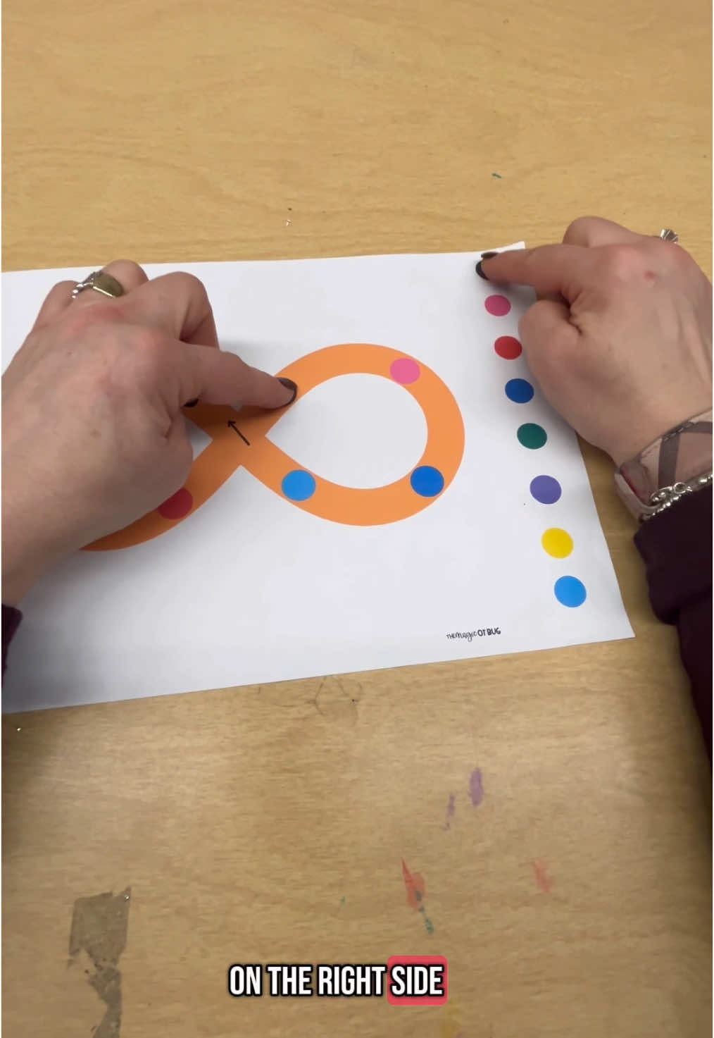 Figure 8 exercises are great to do every morning so your brain function is at its best!#occupationaltherapy #pedsot #homeschooling #teachers #brainexercise #braingym 