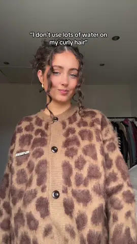 Your curls NEED water
