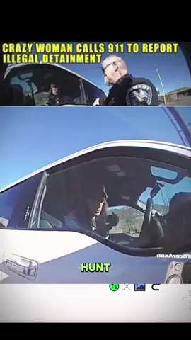 Woman Calls 911 to Report Being Illegally Detained After Officers Label Her a Sovereign Citizen #cops #police #fyp 