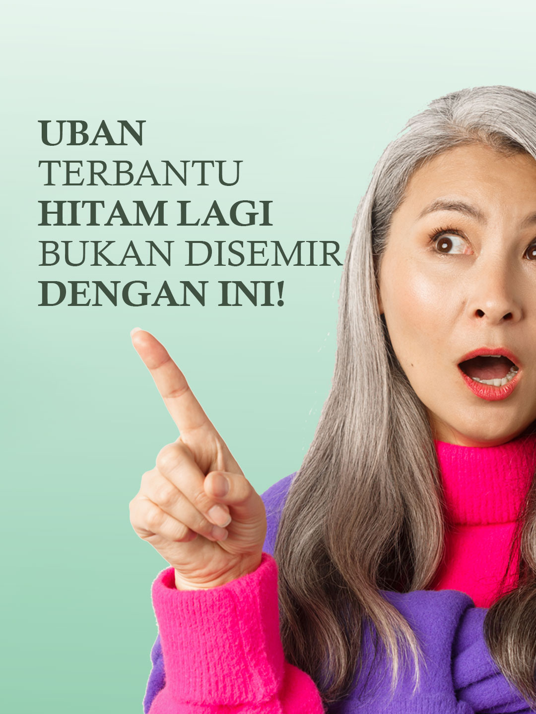 Yang mau ubannya terbantu hitam lagi bukan disemir simak video ini sampai habis! #rambutuban #uban #rambutsehat #rekomendasi #haircare #paket1 #miels #fyp #trending