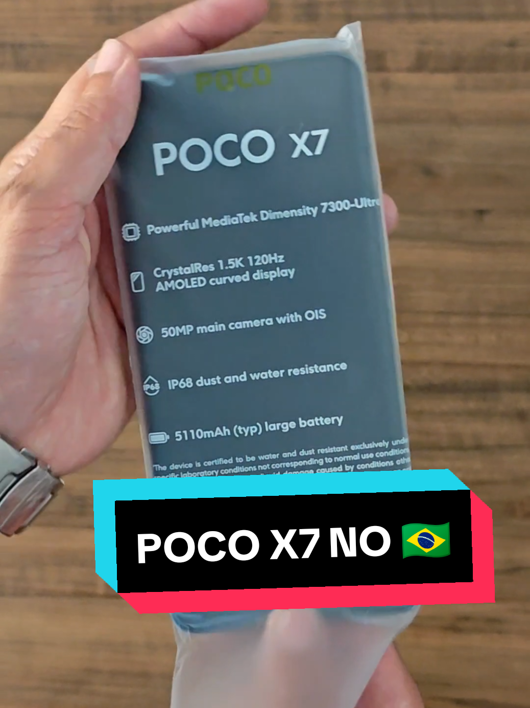 🎥 POCO X7: O UNBOXING MAIS ESPERADO DO ANO! Você pediu, e ele chegou! Vamos abrir o novo POCO X7, um dos smartphones mais incríveis do momento, com tela AMOLED de 1.5K, 120Hz, bateria de 5110mAh e carregamento rápido de 48W! Vantagens ao comprar com a gente: ✅ Parcelamento em até 10x sem juros ✅ Frete grátis para todo o Brasil ✅ 1 ano de garantia ✅ Atendimento de confiança desde 2018! 📍 Visite nossa loja no Centro de SP ou peça agora mesmo online: 📌 Endereço: Rua Santa Ifigênia 92, Loja 40 e 44. ✅ Estacionamento para carro e moto durante sua compra. 💳 Não perca tempo! Me chama no direct e leve o seu POCO X7 hoje mesmo com todas essas vantagens. #POCOX7 #UnboxingPOCO #Tecnologia #XiaomiBrasil #PromoçãoExclusiva #LojaConfiável #SmartphoneNovo #POCOFans #GarantiaDeQualidade 