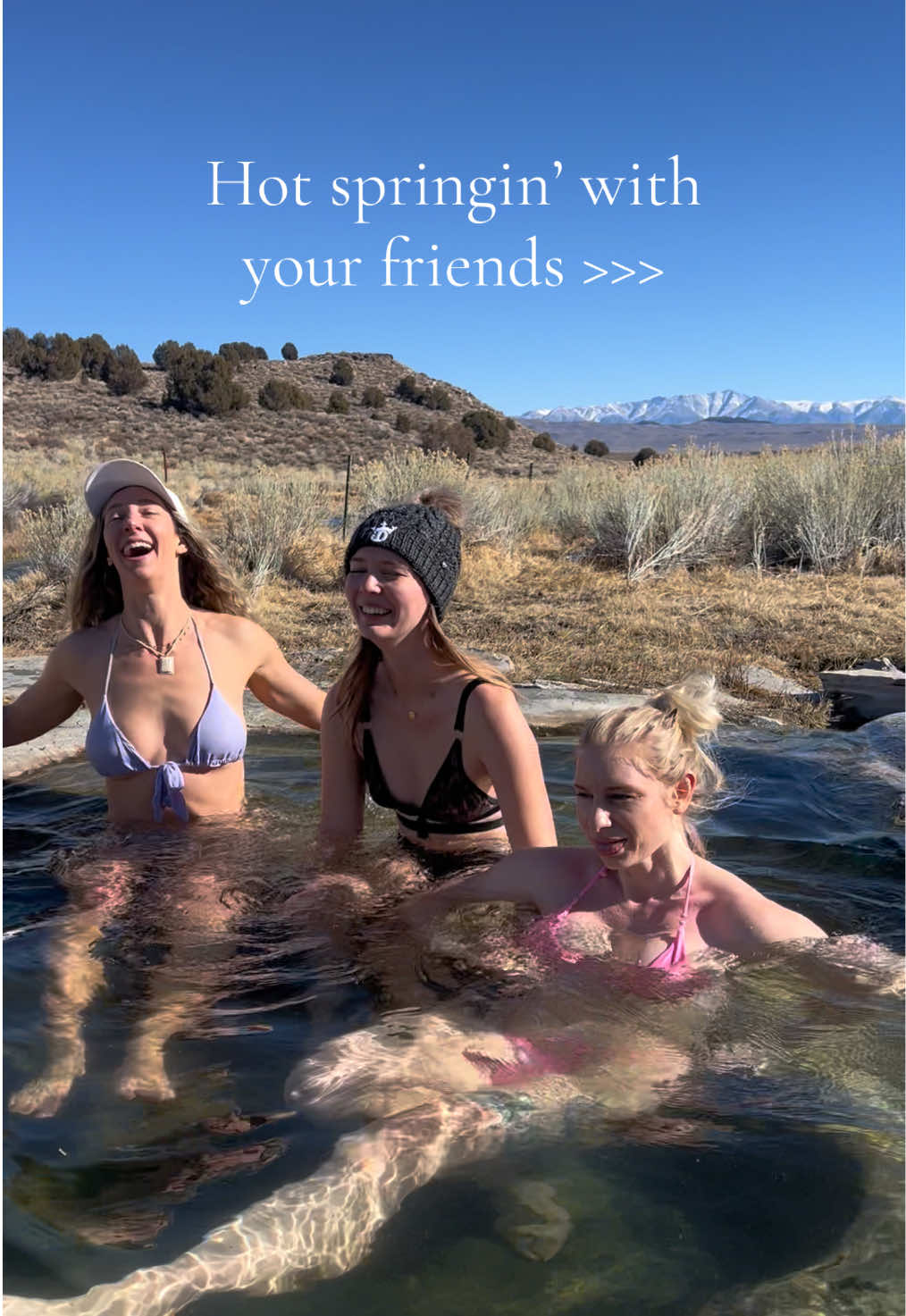 Tell me something better than this feeling…I’ll be waiting😋 #hotsprings #naturelovers #wildandfree @Stella Sedona @Talulah Mae 