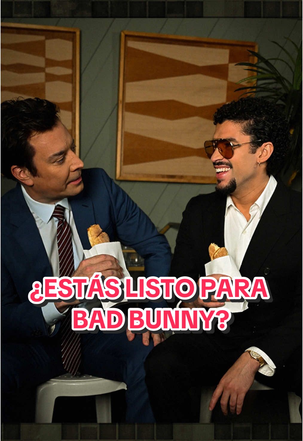 ¿Estás listo para @Bad Bunny? #FallonTonight #TonightShow #BadBunny #BadBunnyOnFallon #BadBunnyPR #DeBÍTiRARMáSFOToS #DtMF #JimmyFallon  Animation: @Acho Studio 