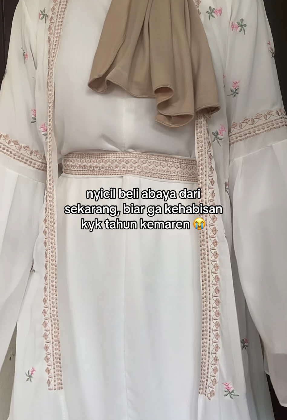 Mana cuma 100rb an lagi abayanya #abaya 