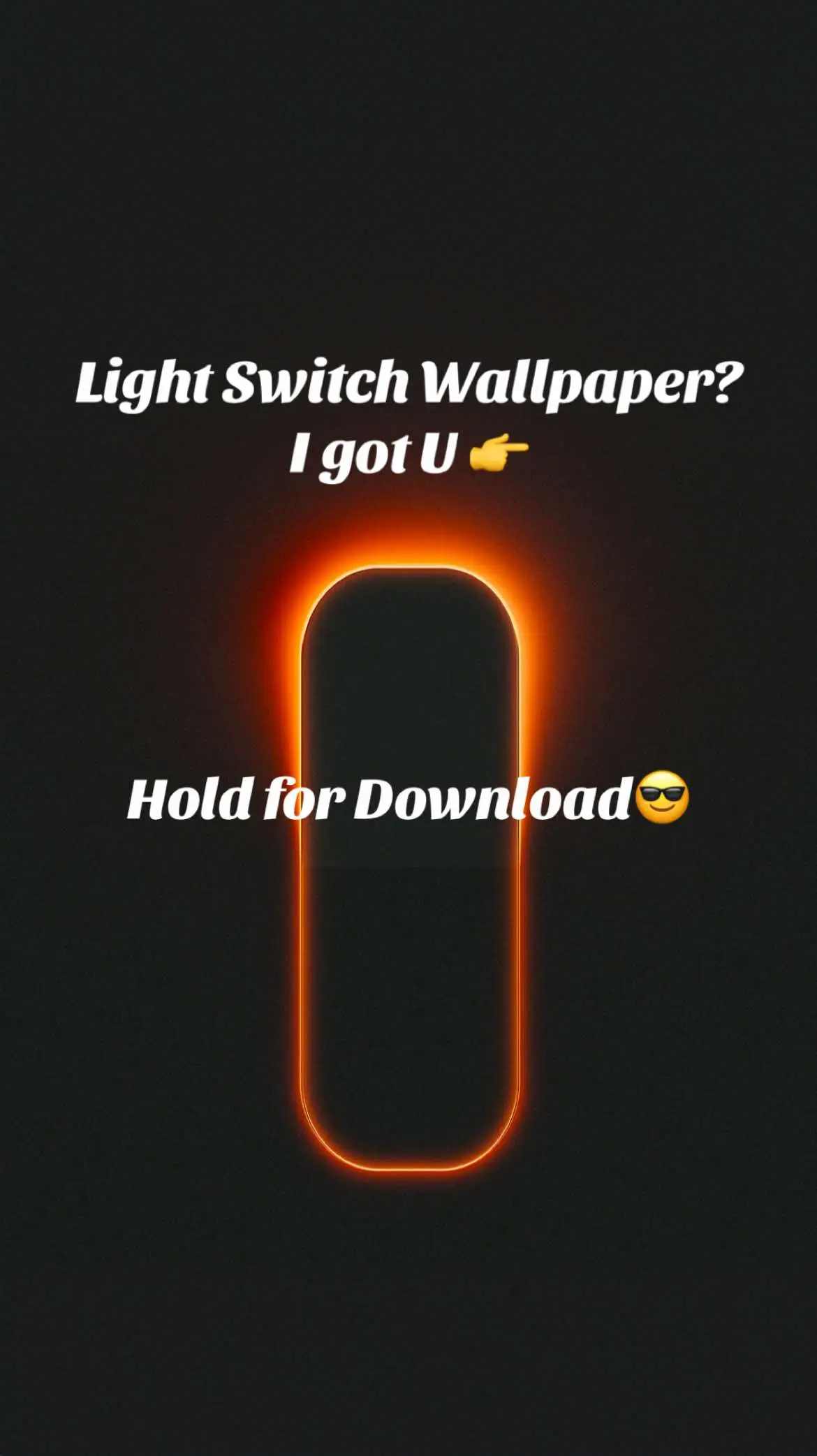 Finding the on and off light switch wallpaper? I got you.😉  Don’t forget to share to the others too, appreciate you guys.🖤🩶🤍 #iphone #wallpaper #lockscreencustomization #iphone15promax #iphone13 #iphonetricks #iphonetips #apple #ios18 #iphone11 #lightswitchwallpaper 