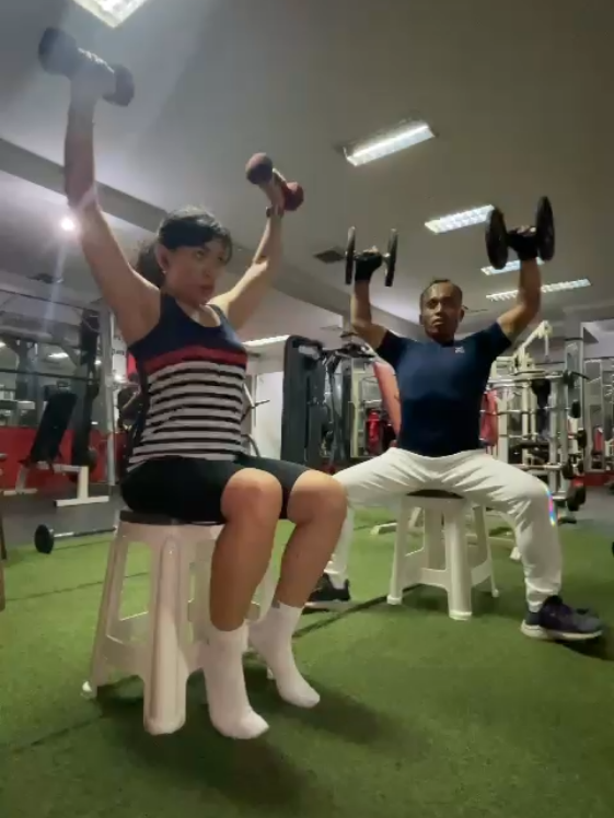 💪💪.. #diajarisampaibisa  #bioonefitnesbekasi  #coachjamz 