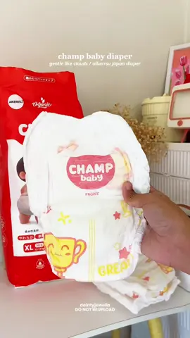 NEWEST JAPAN DIAPER!!! champ baby diaper 50pcs  #champbabydiaper #babydiaper #aikerrsu #aikerrsudiaper #aikerrsubabypants #japandiaper 