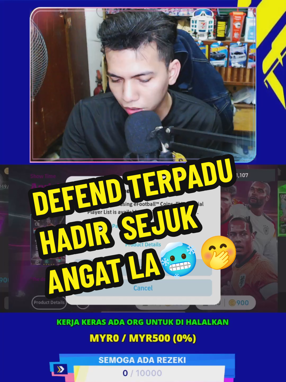 AKU MIMPI KA NI GUYS🤭🤣SEJUK ANGAT🥶🥶 . . #efootball2025mobile #kingdoubletouchmalaysia #fyp #spin #CapCut 