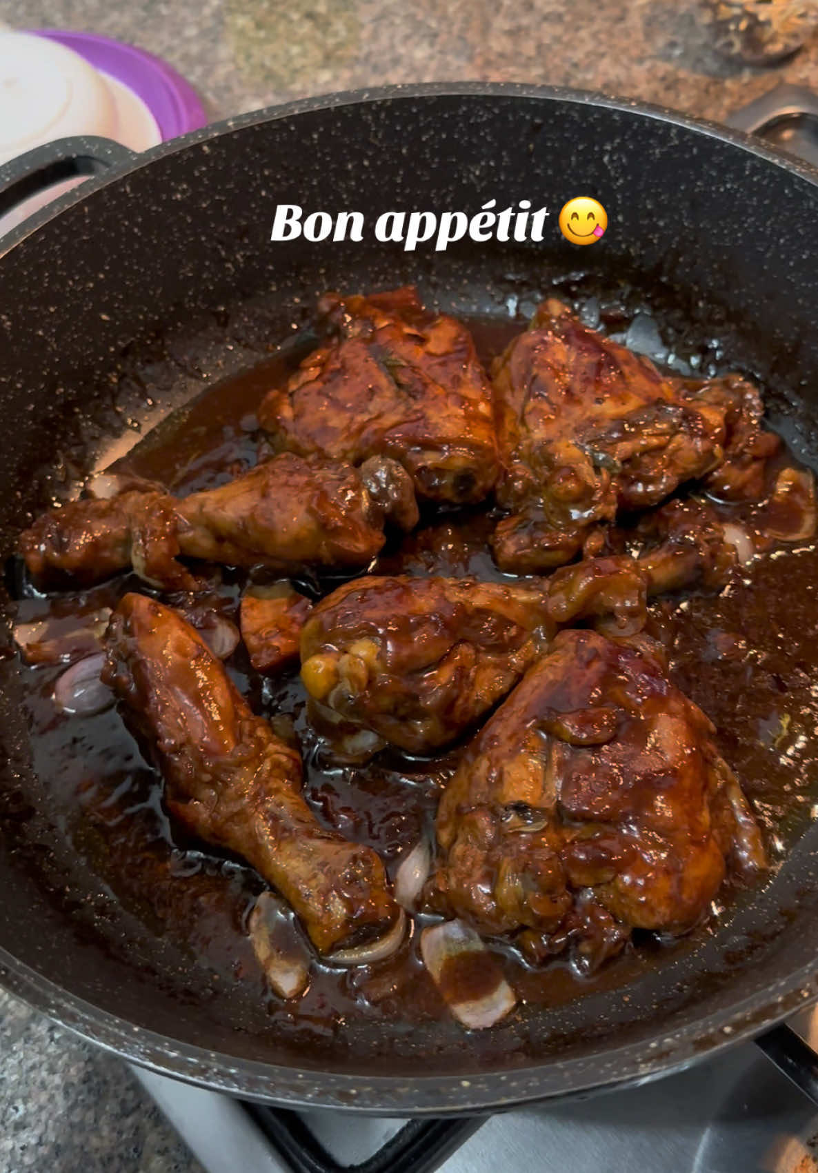 P’tit poulet sauce huître 😋 #recette974 #pourtoii #974 #fyp 