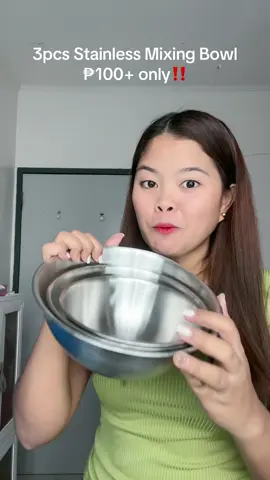 Mura na compare sa mga physical store👌 #mixingbowl #stainless #stainlesssteel #tiktokfinds #fyp 