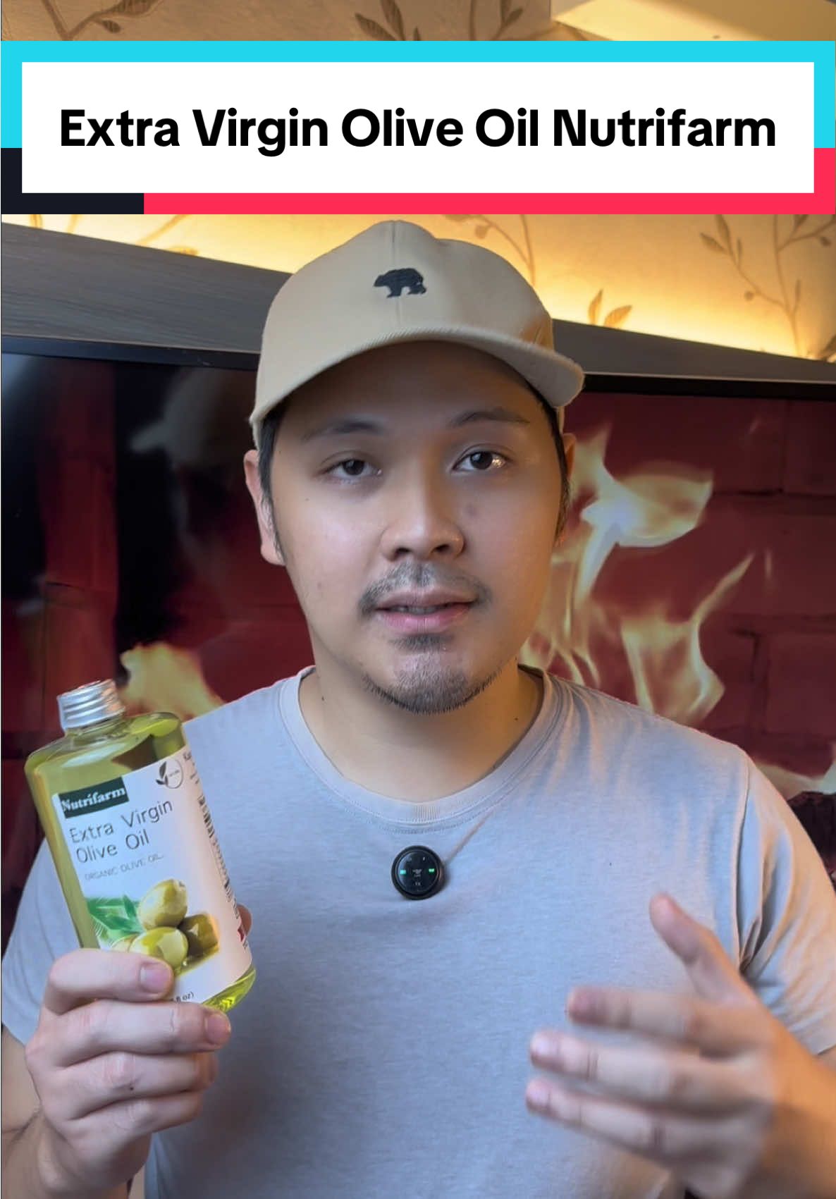 Extra Virgin Olive Oil dari @Nutrifarm Official 🫒#minyakzaitun #oliveoil #nutrifarm 