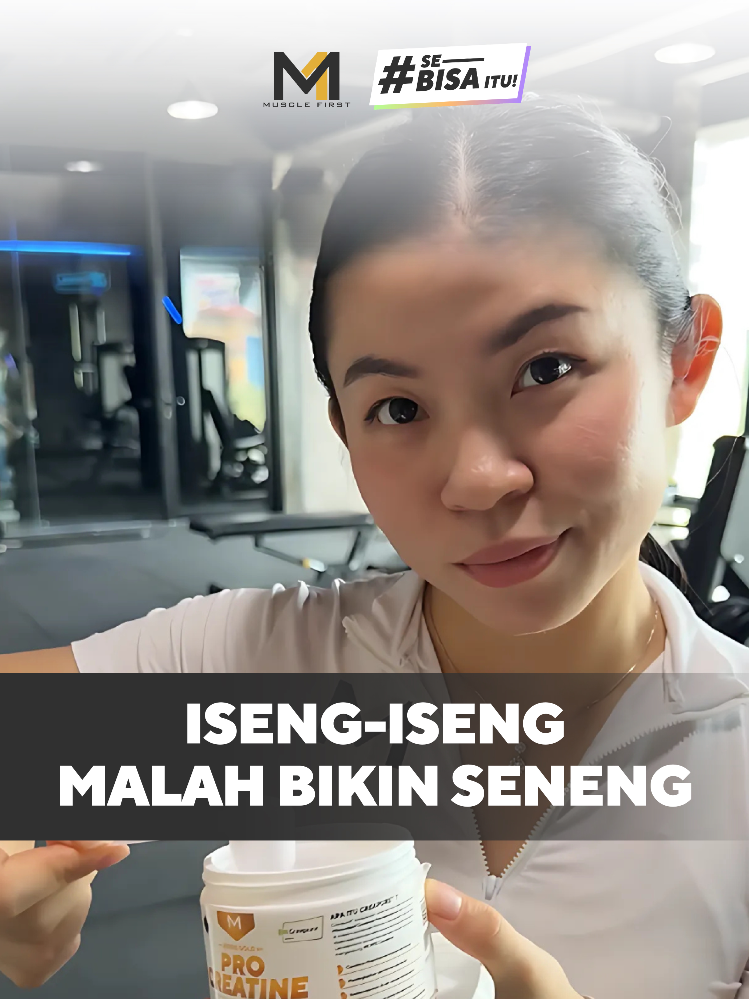 Seneng banget kalau hasilnya bikin seneng 🫶 #MuscleFirst #BetheFirst #seBISAitu  #Dikittapinampol