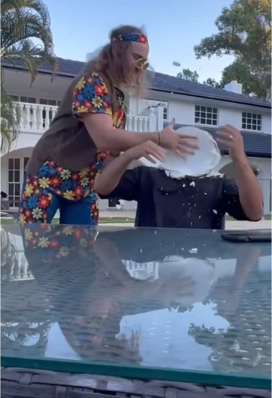 When you turn into a Hippie! ✌️😂 #funny #prank #aussie #fyp #foryou 