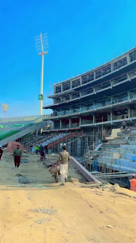 Today New Update and New Look #foryoupage❤️❤️ #viralvideos #construction #gaddafiupgradation #gaddafirenovation #gaddafiupdates #championtrophy2025🏏 #fyp #viraltiktokvideo #growmyaccount #viral_video @Waqas Kashi 