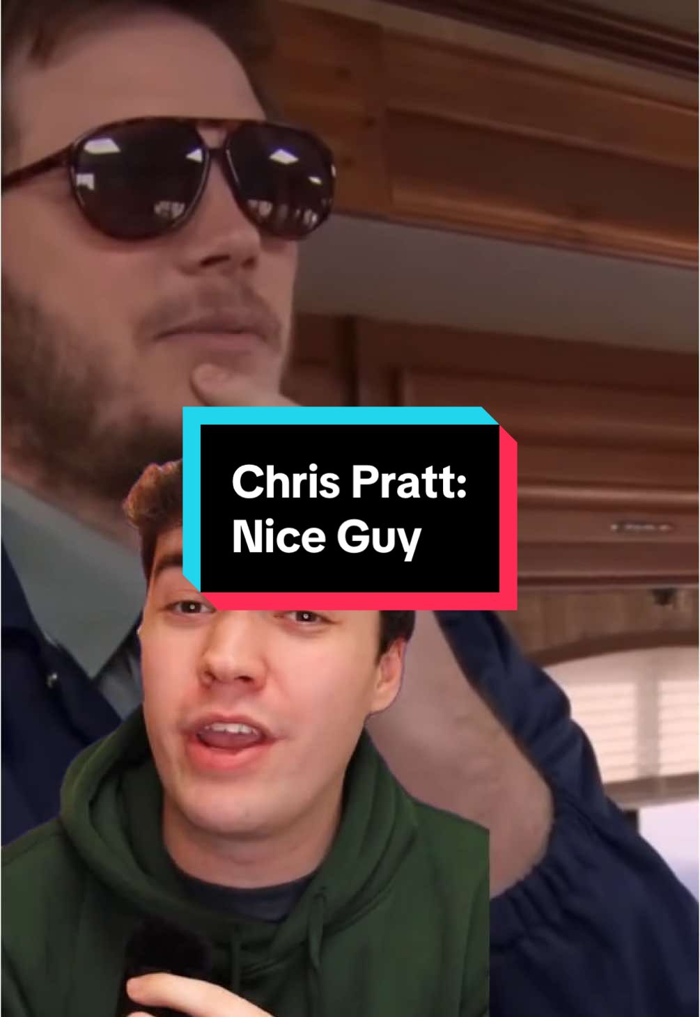 Chris Pratt is a nice guy! #chrispratt #parksandrec #aubreyplaza #behindthescene #sitcom