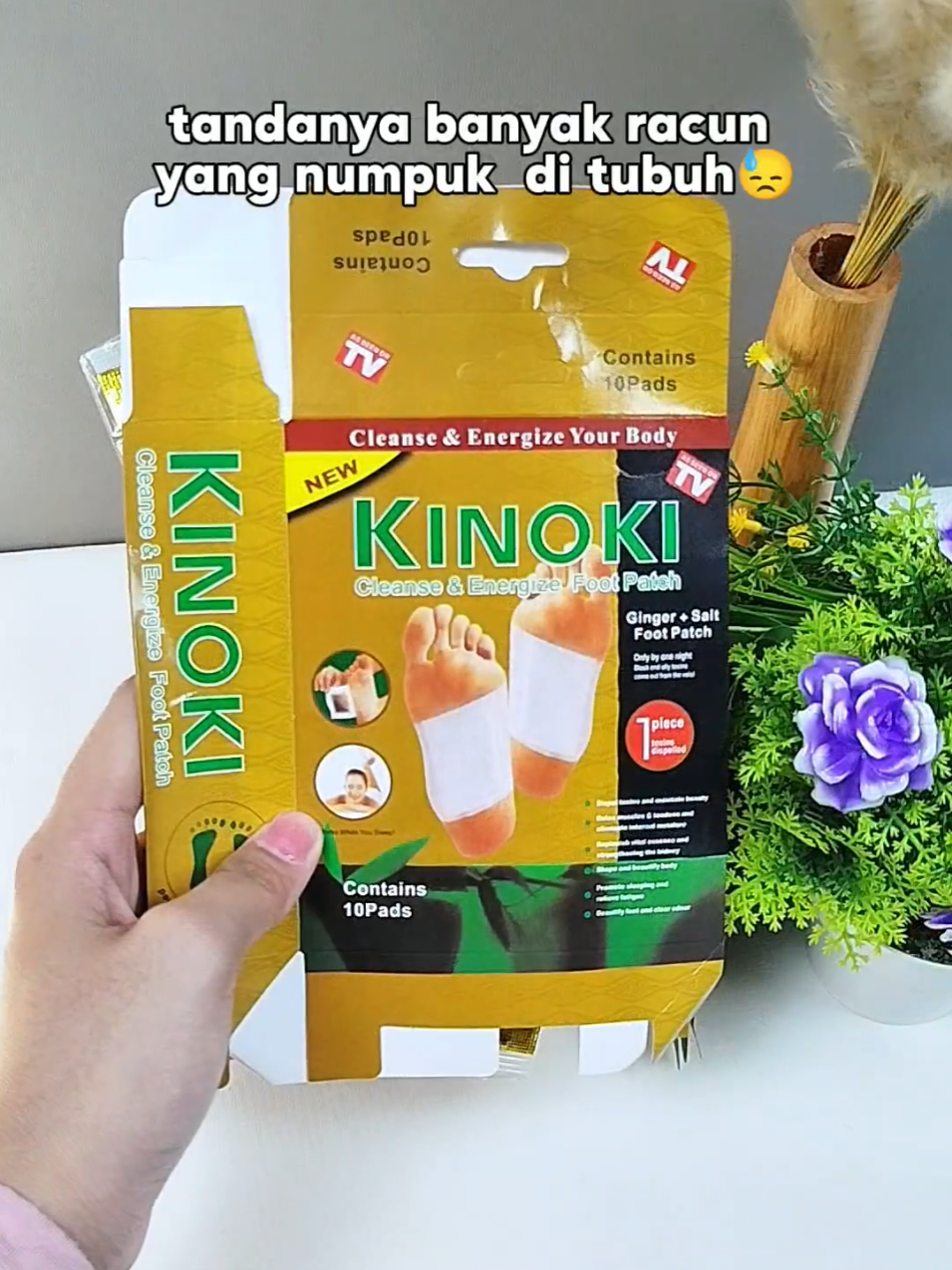 ada yang ngerasa sama juga gak? #fyp #detoxkaki #kinokidetox #detoxtubuh 
