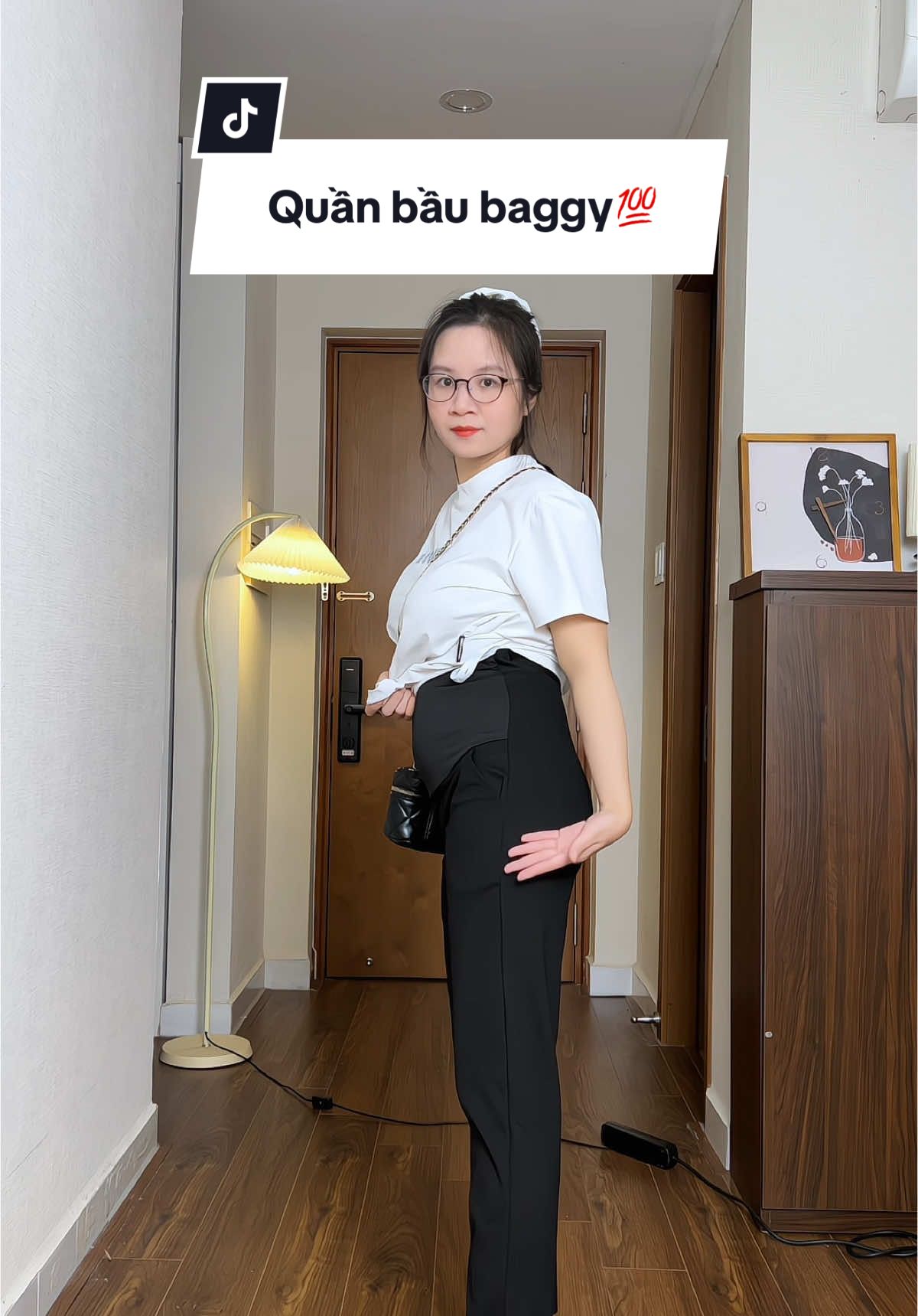 Thêm 1 em quần bầu siêu dễ mix đồ cho các mẹ nha #landaulamme #mebau #mebauthongthai #mebaumacgi #quanbau #kaityphuong #xuhuongtiktok # 