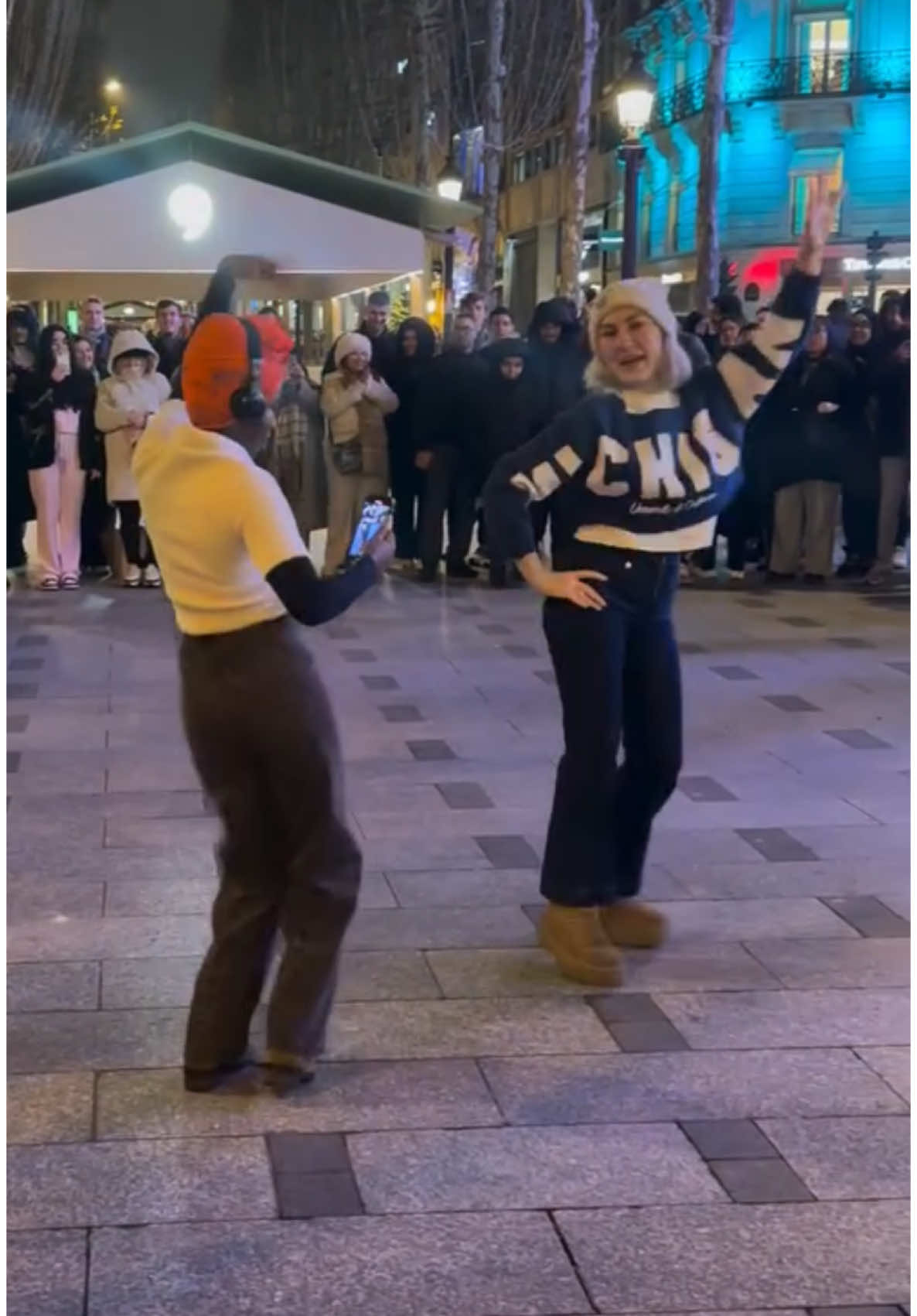 Paris France 🇫🇷 Dancing to Arabic Beats on the Champs-Élysées 🎶✨ Nothing beats the magic of an Arabic tune and the iconic Champs-Élysées! 😍💃 Feel the joy in every step. 🌍✨ Let me know your thoughts and vibes in the comments! ❤️  #ParisVibes #ArabicMusic #DanceMoments #TravelDiaries #HappyMoments #FranceTravel #ParisMagic #StreetDance #GlobalVibes #TravelWithMusic #ExploreParis #ArabianBeats #IconicMoments #paris #france #france🇫🇷 #dancer #street #streetdance #musica #champselysees 