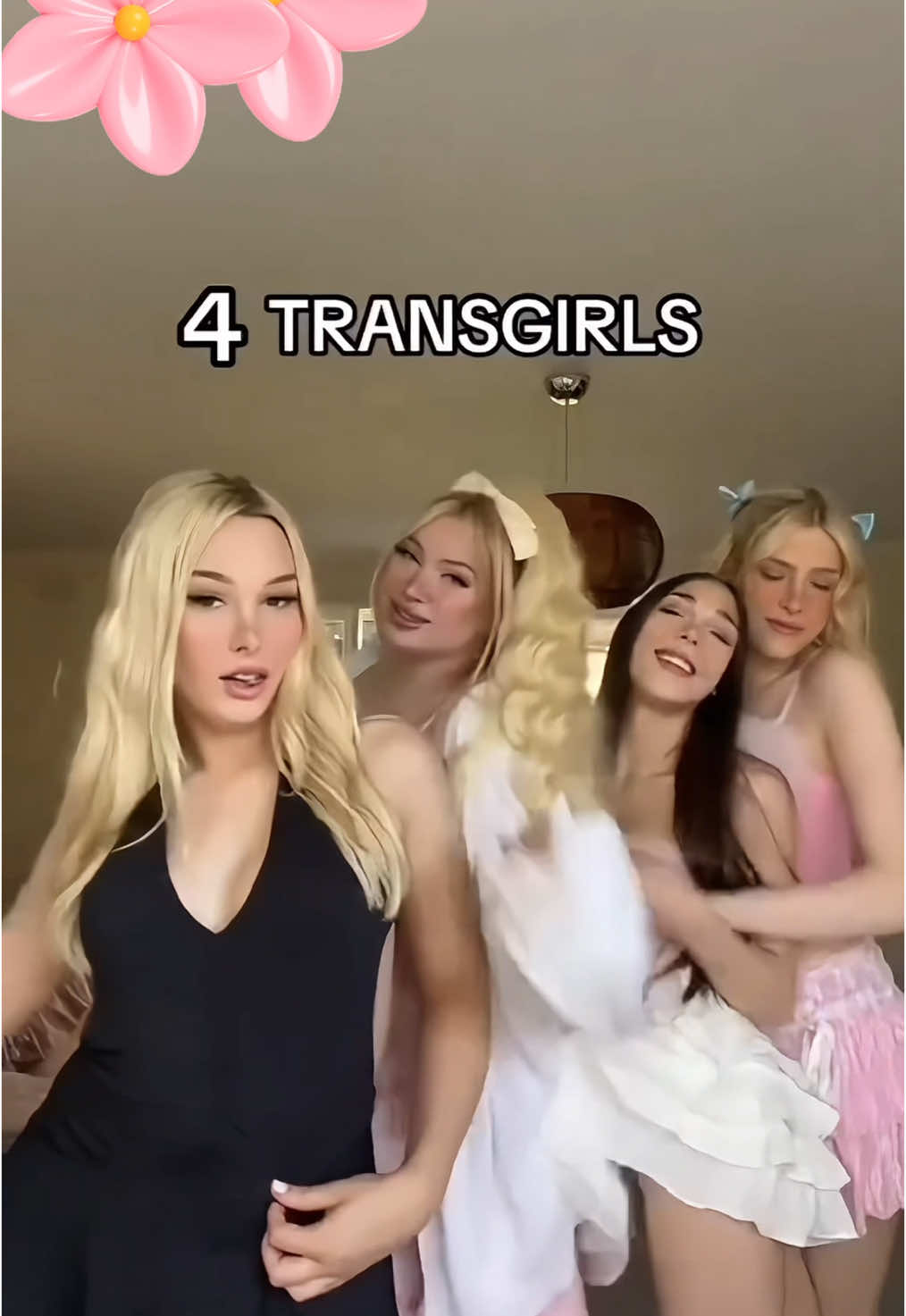 You come home and see this 🙆🏻‍♀️ What do you do?  T Girls take over 