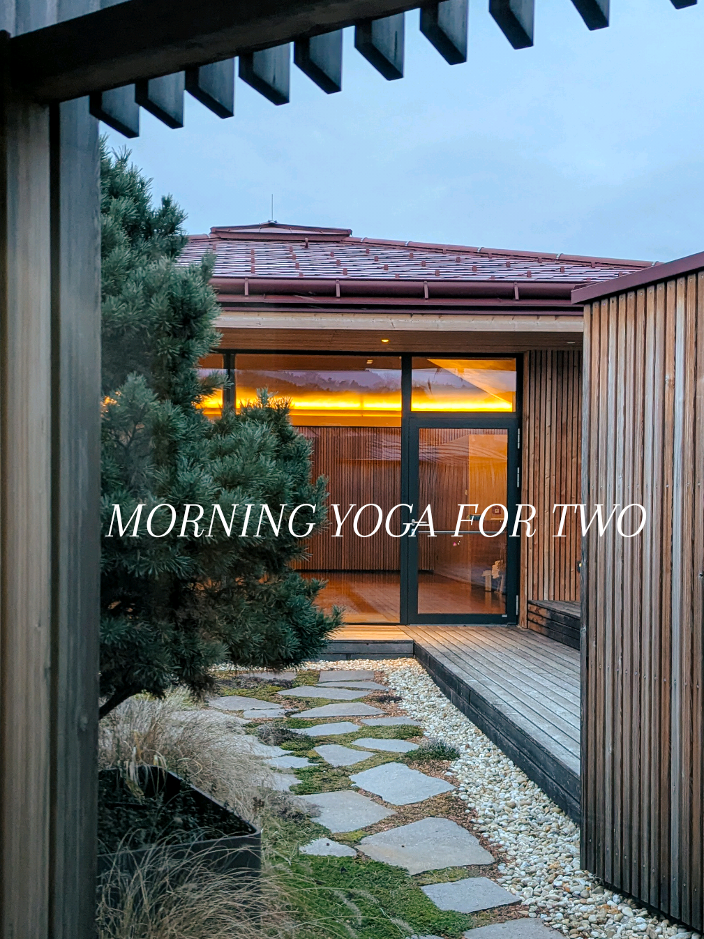 Peaceful mornings start with yoga 🧘‍♀️☀️ Moving, breathing, and finding balance together. The perfect way to begin the day 🌿✨ #MorningYoga #YogaForTwo #CouplesYoga #MindfulLiving #Ayurveda #DailyYoga #YogaAustria #AyurvedaAustria #StartTheYearRight #aestheticvideos #aestheticyoga