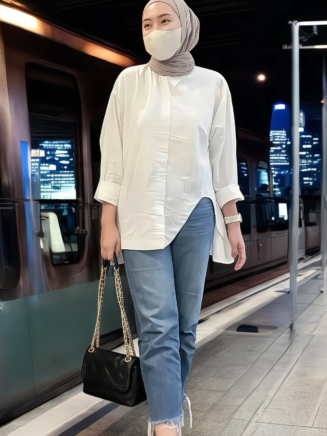 Talita blouse Kemeja basic Linen Atasan wanita Casual Korean style Oversize  #blouse #blousewanita #kemeja #atasanwanita #casual #korean #koreanstyle 