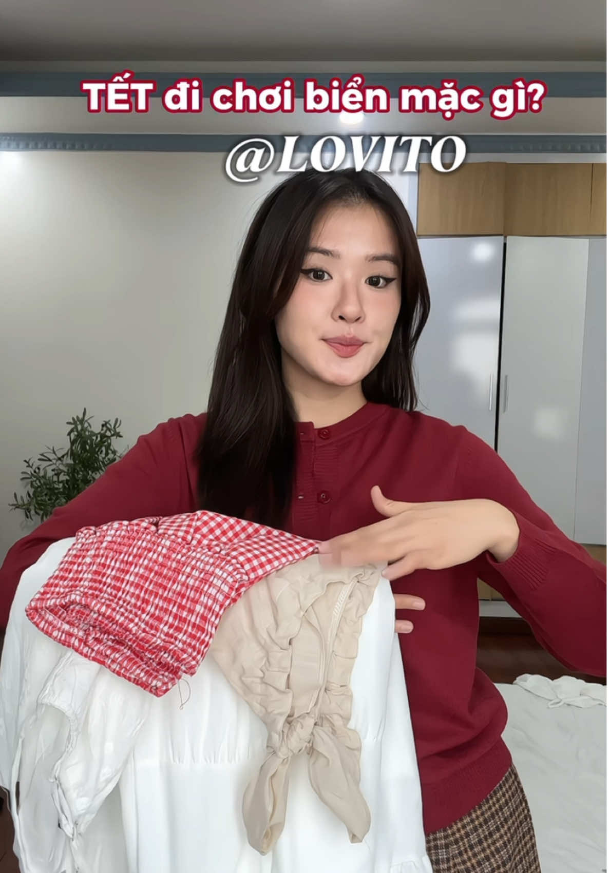 Tết đi biển thì mặc gì?! 🧧🌸🪭 @LOVITO  #xuhuong #mixandmatch #dotet #haul #lovito #dibienmacgi 