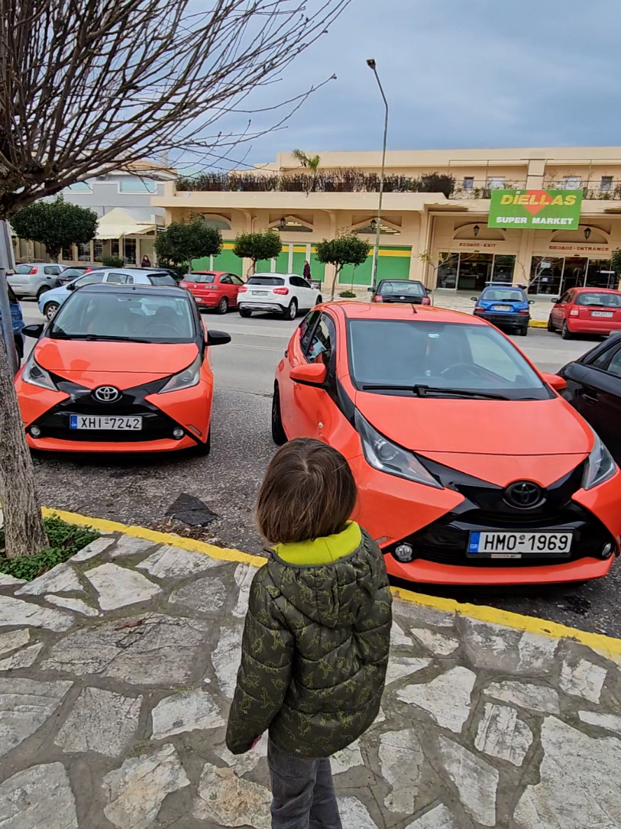 Car Date ##toyotaaygo #specialedition #poporange 