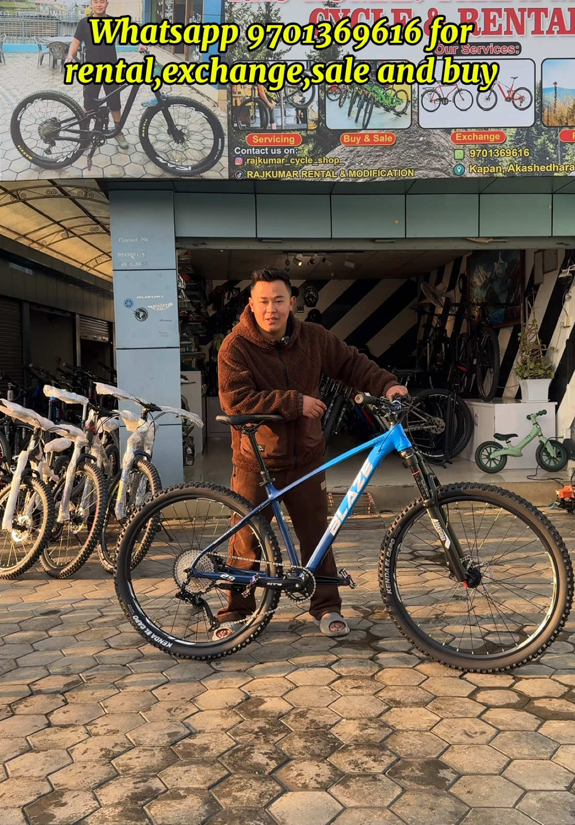 Whatsapp 9701369616 for  rental,exchange,sale and buy #rajkumarthapamagar #rajkumarthapamagarcycleshop #rajkumarthapamagarcycleandrental 