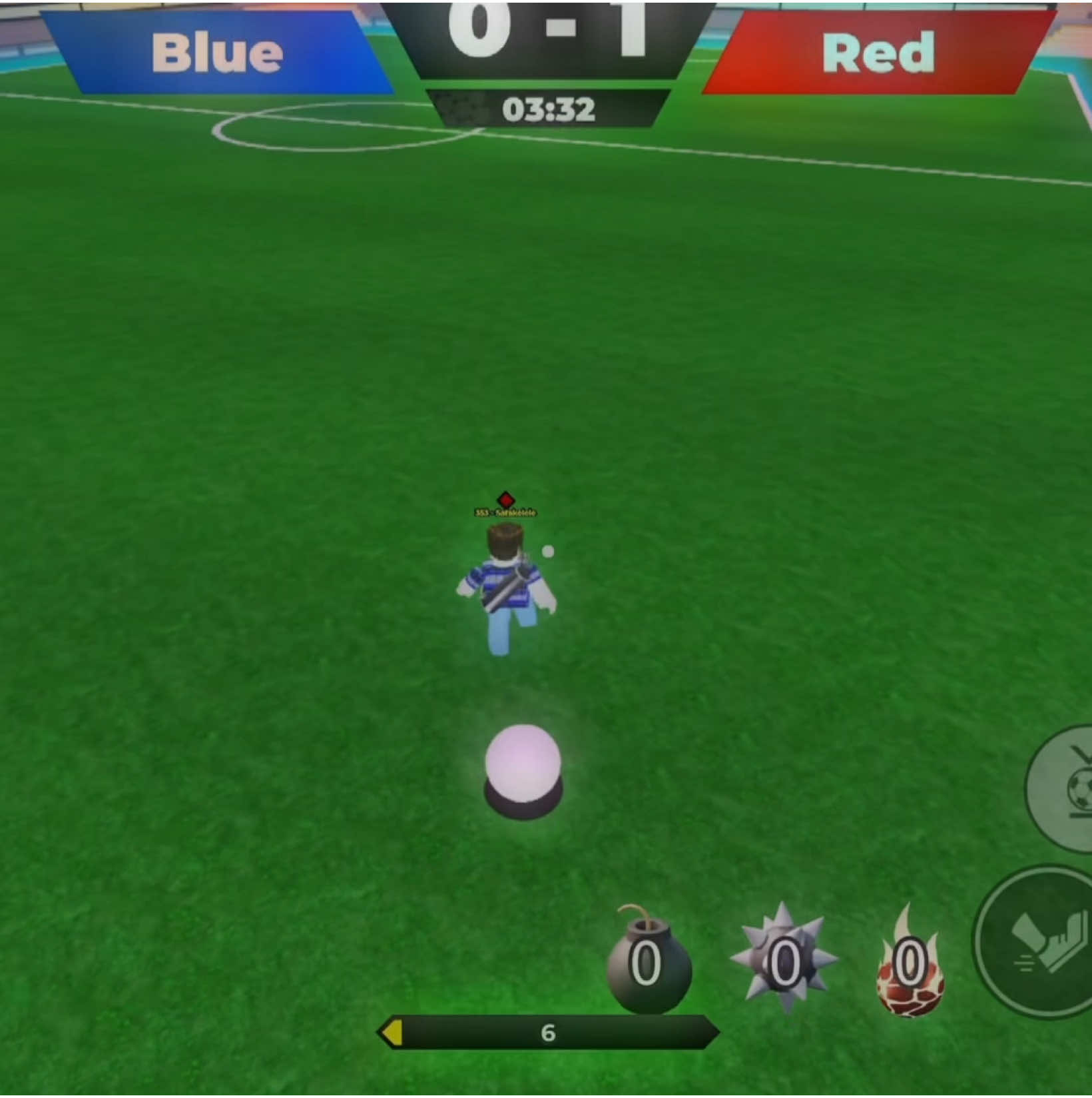 Get this game popular again 🙏 ( game name: (SOCCER LEAGUE [NEW]) try it  #football #roblox #cooked 