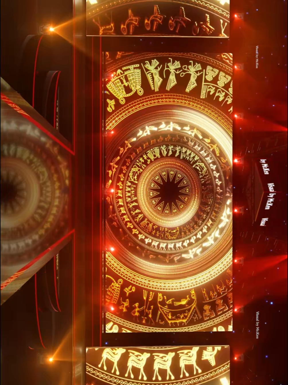 Trả lời @ken.oi.8x Trống Cơm - Trống Đồng nè #trongcom #soobin #Visual #Led #tết #VisualManHinhLedTrống #VisualManHinhLed #VisualVideoLed 